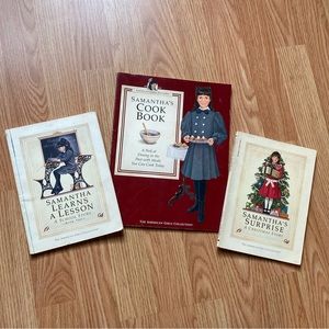 American Girl Doll Set of Three Samantha Books